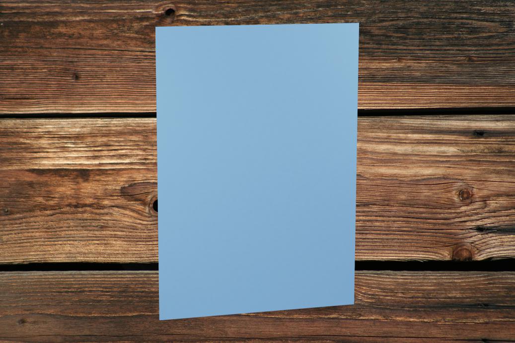 Papier A4 210x297 mm Dunkelblau gerippt 100 g/qm